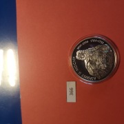 10 zł 2005 r. August II Mocny (1697-1706, 1709-1733) półpostać