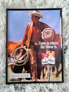 Plakat w ramce 30x40 Marlboro Vintage – Ikona Amerykańskiego Stylu 