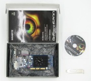 Gigabyte Geforce 6200 512MB 64bit DDR AGPx8 NV44A DSUB DVI niska BOX retro