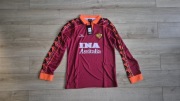 AS Roma RETRO klasyk Diadora rozmiar (M) długi rękaw