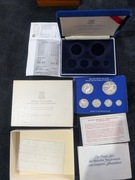 Ptaszki Brytyjskie Wyspy Dziewicze Srebrne Monety1977 PROOF 1,87 oz Ag 999