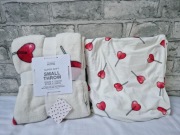 Zestaw na prezent: koc i piżama damska r.40, nowe, Primark