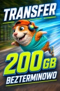 Transfer 200 GB  na chomikuj BEZTERMINOWO bez limitu czasu