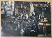 POWERWOLF - Duży plakat/poster z 2024 r. - Format A2 (55 x 40 cm) - NOWY!