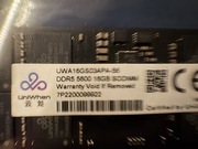 RAM DDR5 5600 16GB SODIMM