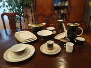 Serwis obiad, mokka, kieliszki Rosenthal Berlin Palais, 12 osób