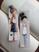 Zakładka do książki - kobietki 06 2szt