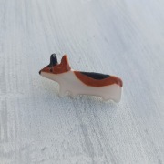 Broszka "Pies ", prezent, na urodziny, Boże Narodzenie, nowy rok, 