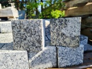 Kostka granitowa szara 10/10/8 cięta 