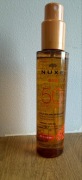 NUXE Sun SPF 50 – brązujący olejek do opalania twarzy i ciała, 150 ml