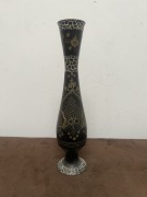 Stary Orientalny Wazon z Mosiądzu