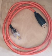 Tomanek Power Cable TPC Gold-Black - przewód zasilający/ sieciowy 230V