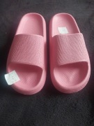 KLAPKI DAMSKIE AMERICAN LEKKIE PIANKOWE RÓŻOWE BASEN, OGRÓD R 40 W 25,50 CM