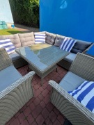 Komplet mebli ogrodowych Coventry z technorattanu 