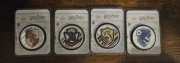 Zestaw Harry Potter Houses 1 oz Srebra PAMP