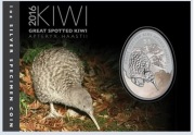 Moneta 1 oz Kiwi 2016 New Zealand Post Blister Kolor