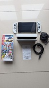 Nintendo switch oled + 4 gry 
