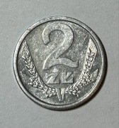 Moneta 2zł 1989 PRL