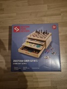 Gra planszowa Drewniany zestaw gier 12 w 1 Seven for 7