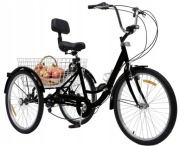 Rower Trójkołowy 24" Rehabilitacyjny - SKŁADANY - Wysyłka pobraniowa