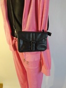 Torebka  skórzana na ramię i do paska