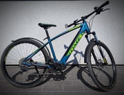 Rower elektryczny Romet e-Rambler, granatowo limonkowy, koła 29", rama 18"