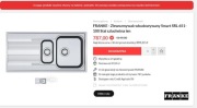 Zlew dwukomorowy z ociekaczem FRANKE SRL 651-100 LRN