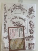 Papier transfer seppia Stamperia