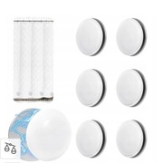 OBCIĄŻNIKI DO ZASŁONY PRYSZNICOWEJ 6SZT