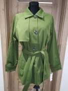 Płaszcz damski MK Michael Kors zielony trencz elegancki klasyczny r. M/L