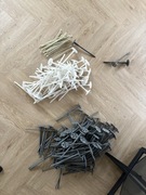 Kołki łączniki dyble do izolacji do styropianu/wełny[15cm] fi 10x220 121szt