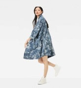 G STAR RAW denimowy płaszcz malowany farbą oversize