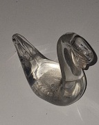 Figurka kryształowa łabędź 