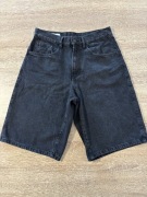 ZARA czarne jortsy jeansowe | 100% bawełna | EU 38 