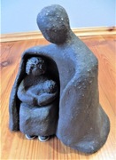 Gliniana figura Boska rodzina