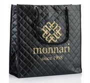 MONNARI Torebka na ramię LISTONOSZKA Pojemna DWUKOMOROWA do pracy PREMIUM