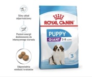 Karma Royal Canin Giant Puppy 12 kg + 3 kg Gratis!