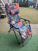 Krzesło leżak ogrodowy duży