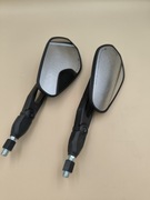 Lusterka uniwersalne do motocyklu skutera quada zestaw 2 sztuk lewe prawe 