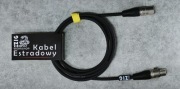 Kabel XLR-XLR symetryczny zbalansowany Mikrofonowy instrumentalny 2m