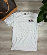 Biała koszulka z klasycznym logo Ellesse rozmiar S stan bardzo dobry