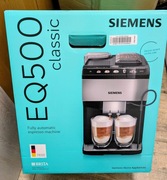 Ekspres ciśnieniowy Siemens EQ500 classic TP511R01 1500W srebrno czarny