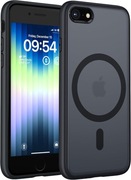 Etui do iPhone SE (2022,2020), iPhone 8 7, z MagSafe. Czarny