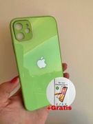 Nowe Etui, Case iPhone 11 imitacja szkła + szkło na ekran GRATIS