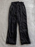 Czarne austriackie spodnie narciarskie Legende Kitzbuhel Sportalm 38