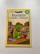 Książka Czytamy z Franklinem. Franklin i książka z biblioteki 