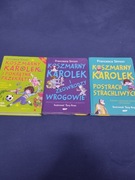 3 książki koszmarny Karolek 