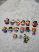 Figurka figurki Little People 15 sztuk Oryginalne vintage