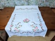 Ręcznik ozdoby ręcznie haftowany 120x60