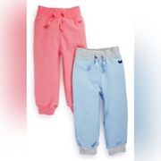 Spodnie NEXT różowe z motylkiem bdb+ rozm.110 cm 